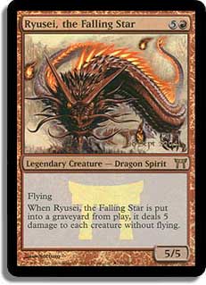 マジックザギャザリング 降る星、流星 foil プロモ 2枚 サインド？ MTG, マジック:ザ・ギャザリング 通販 | ENNDAL GAMES / (Promo